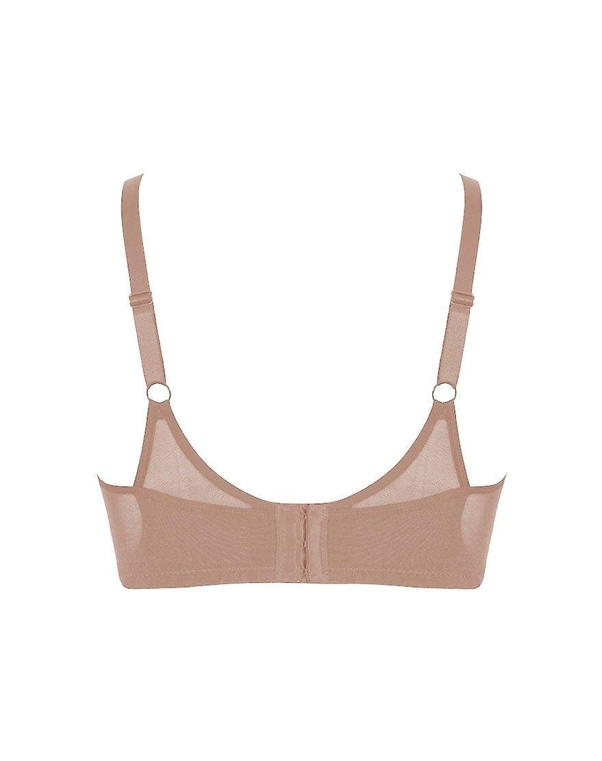 Plus Size Quattro Support Smooth Back Wire-free Bra