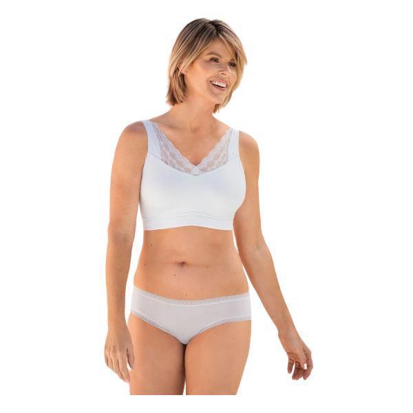 Pocketed Mastectomy Lace Bra