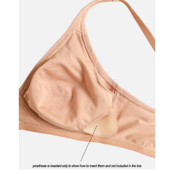 Post Surgical Double Layered Wire-free Bra