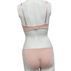 Premium Quality Single Padded Fancy Bra Panty Set For Women