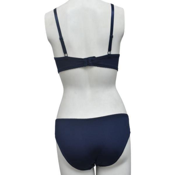 Premium Quality Single Padded Fancy Bra Panty Set For Women