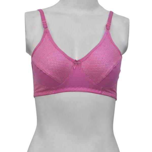 Printed Stretchable Cotton Bra For Women