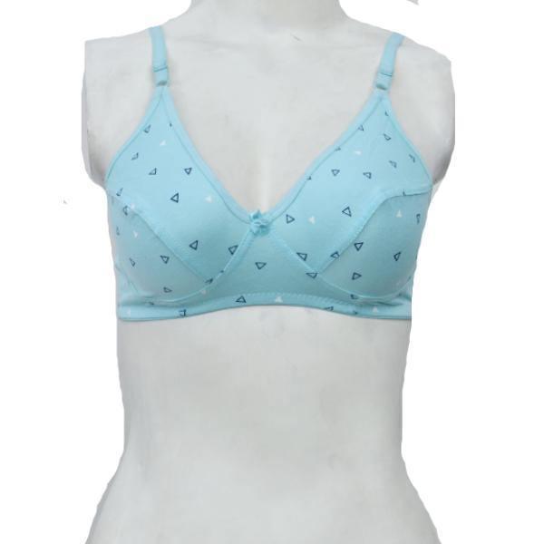 Printed Stretchable High Quality Cotton Bra For Women