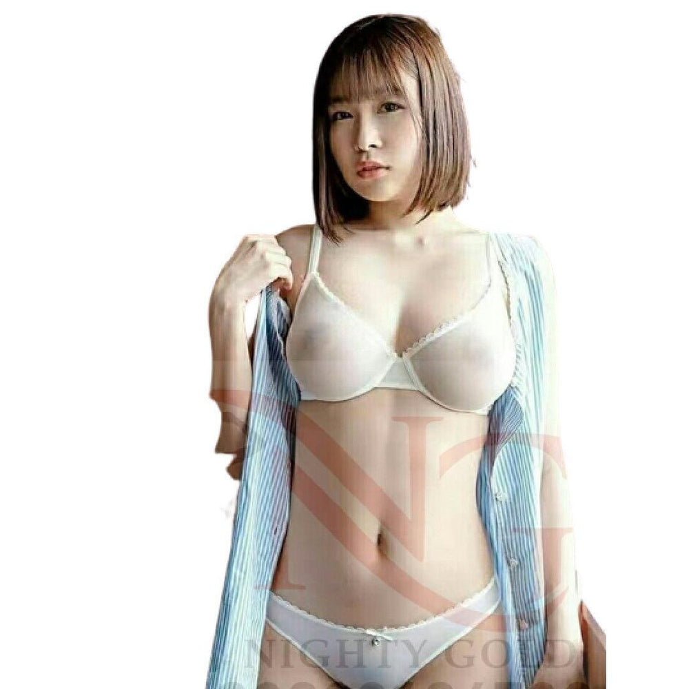 Push Up Bra & Panty Set Ultra Thin cup Ldies Underwear Bra sexy Lace Transparent Ring Bra Panty