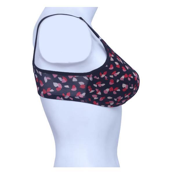 Rain of Petals Soft Net Bra