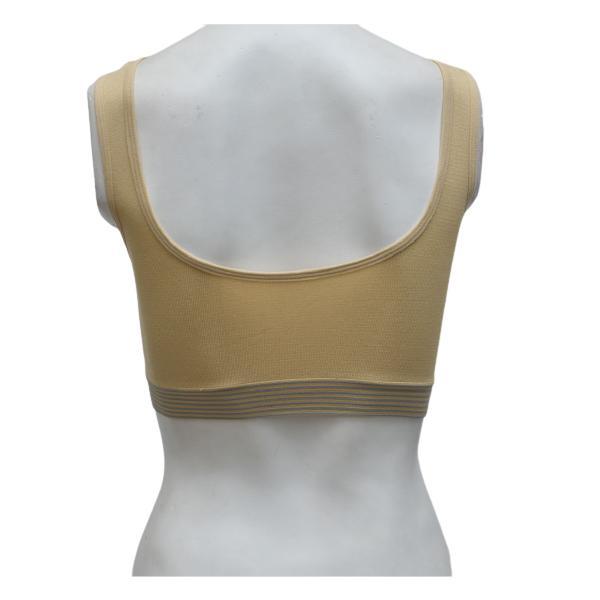Retro Front Zipper Sports Bra