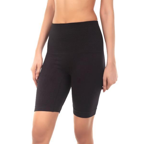 Seamless Textured Ultra High Waist Shaping Slip Shorts-nude For Women