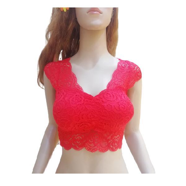 Sexy Lace Bra Bustier Tank Top +Camisole