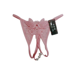 Sexy Panty Ladies Butterfly Panty Crotchless Lingerie Sexy Underwear for Women