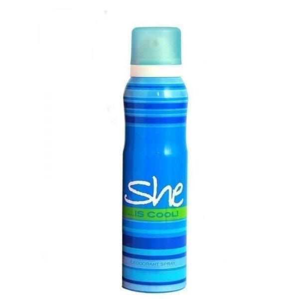 She is Cool Body Spray Blue Deodorant