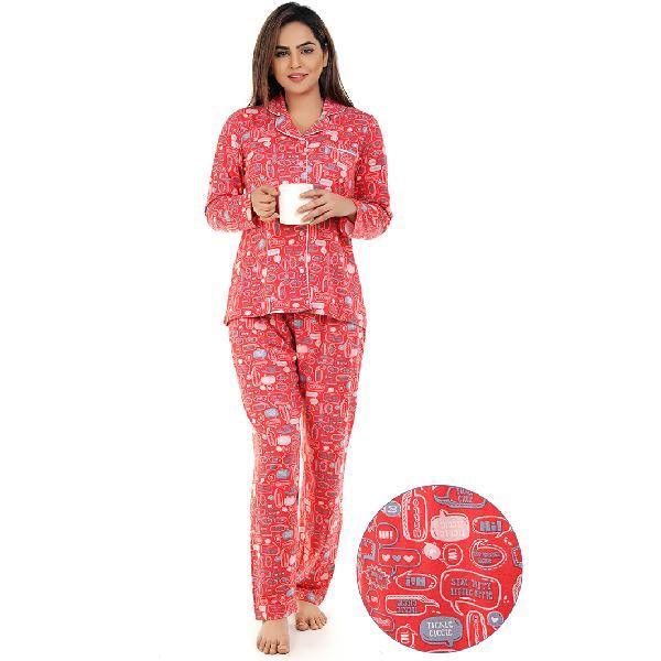 Siesta Buttoned Down Shirt & PJ Set