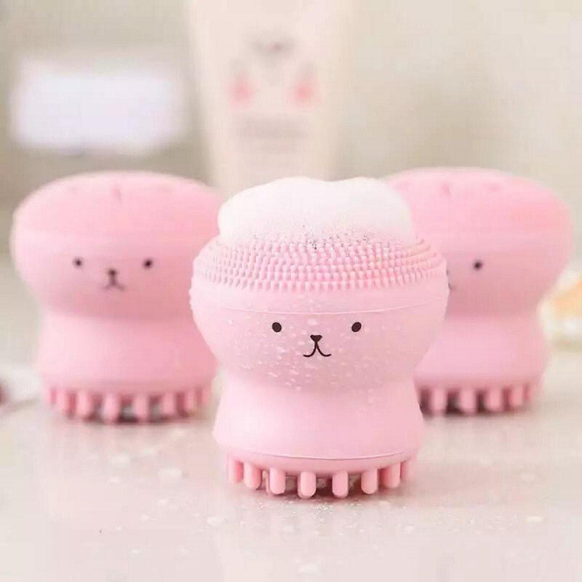 Silicone Face Cleansing Brush Facial Cleanser Pore Cleaner Brush
