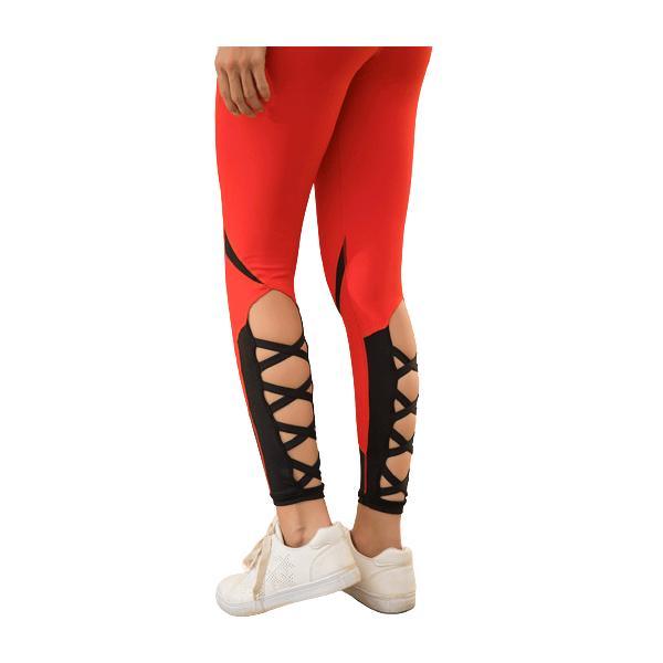 Skin Fit Training Legging-Red