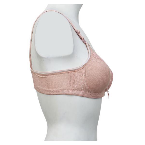 Buy Kalyani Women/Girls Cotton bra with elastic strap in cup size, Cream  Colour, (36) at