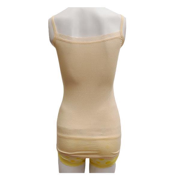 Soft & Stretchable Hip Length Cotton Dotted Camisole