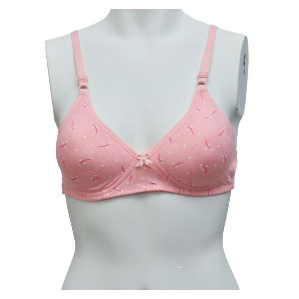 Spore Print Padded Girl Bra