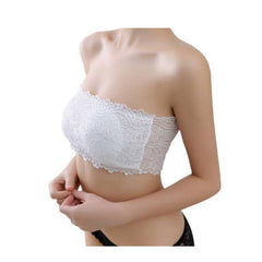 Strapless Tube Top Lace Bra