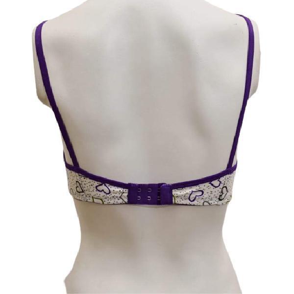Stretchy Cotton Heart Summers Bra