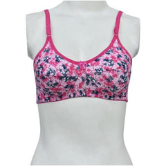 Best Quality Printed Stretchable Cotton Bra For Women –