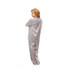 Stylish Silver Color Nightdress For Girls | Ladies Front Open Loungewear | Comfortable & Easywear for women