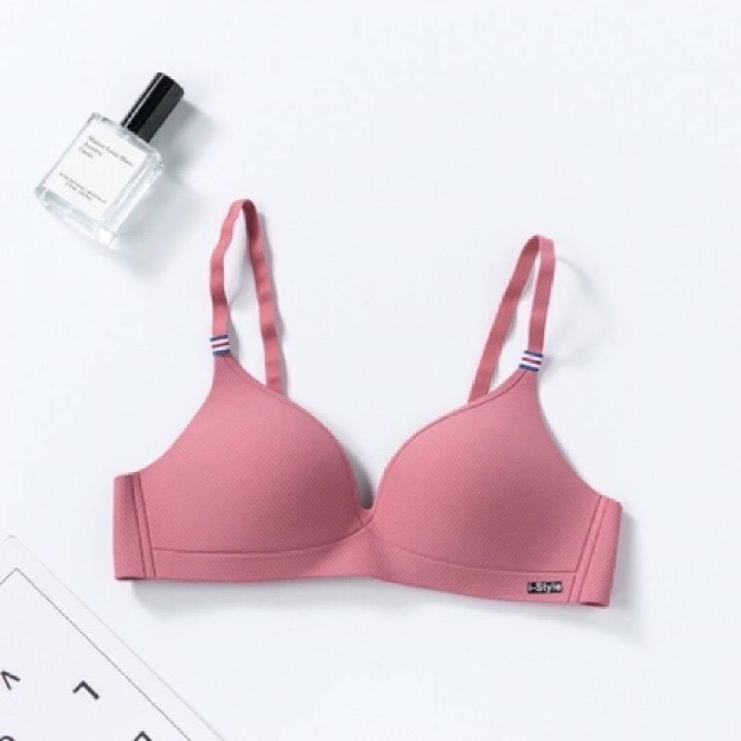 Stylish Thin Cup Seamless Push-up Non-wired Strap Comfortable Bra