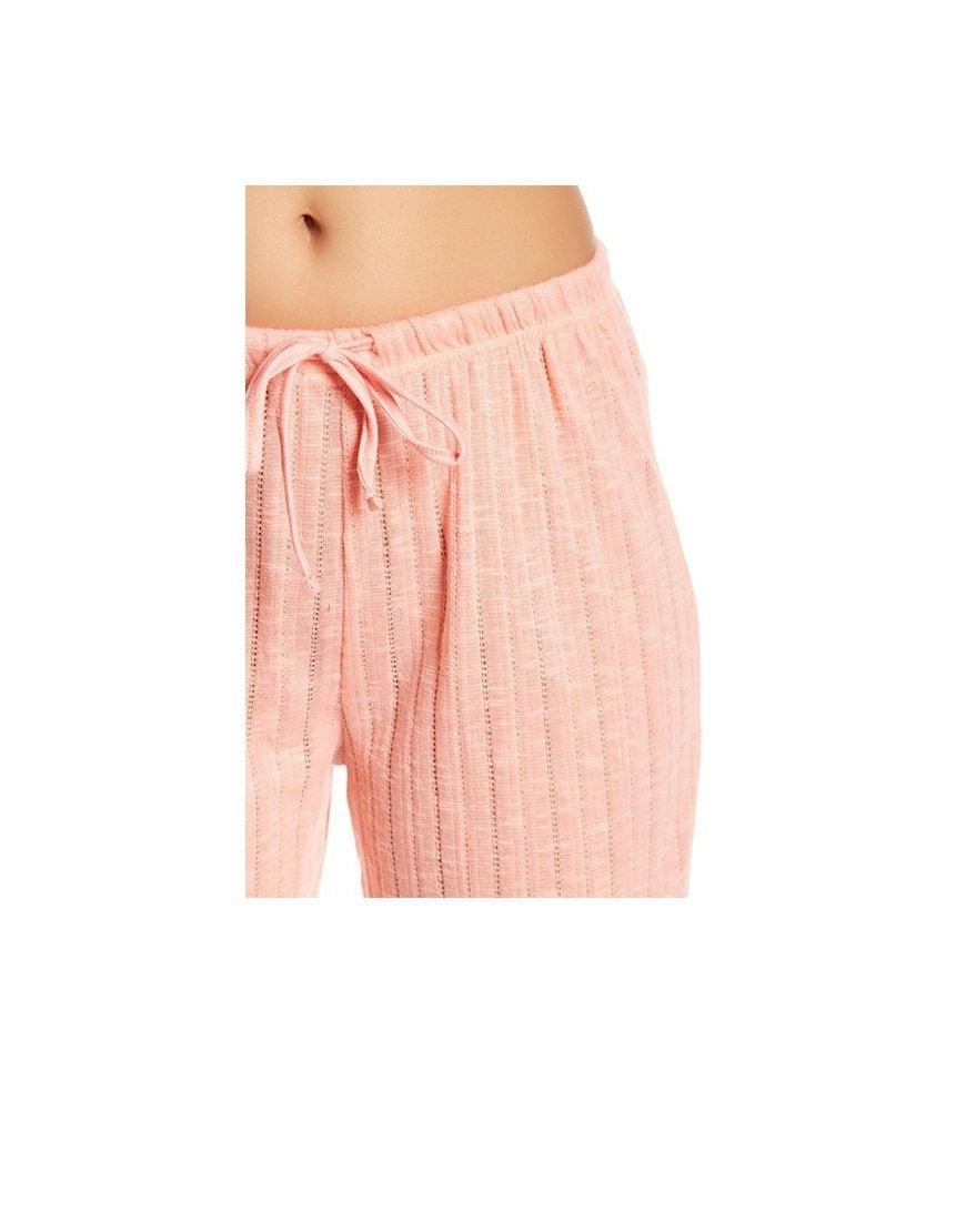 Tahari Pointelle Knit Capri Pajama 2 Piece Set