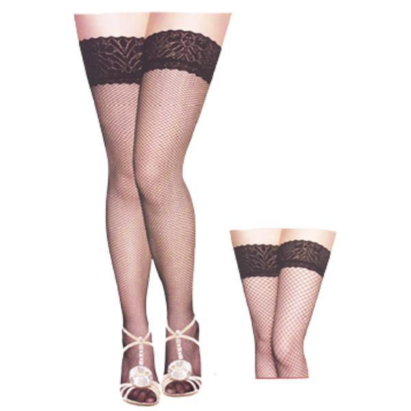Thigh High Small Fish Net Stockings For Women