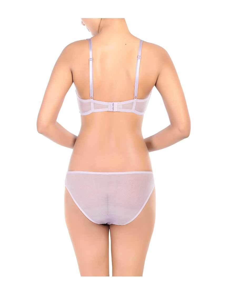 Touch Cage Cup Bra Set