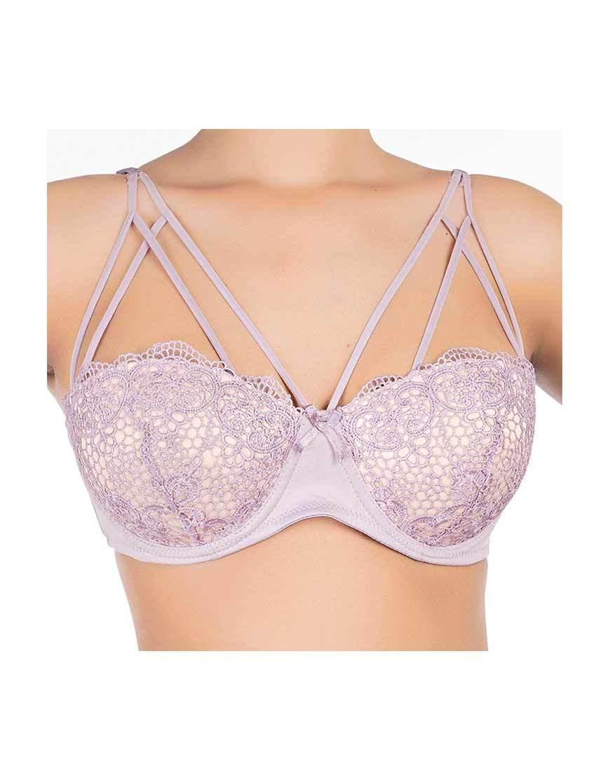 Touch Cage Cup Bra Set