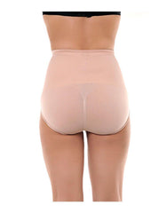 Tummy Control High-Waist Panty Cotton Infused Seamless Medium Compression Shaping Brief