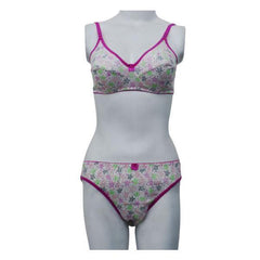 Twinkling Rosy Bra Panty Set