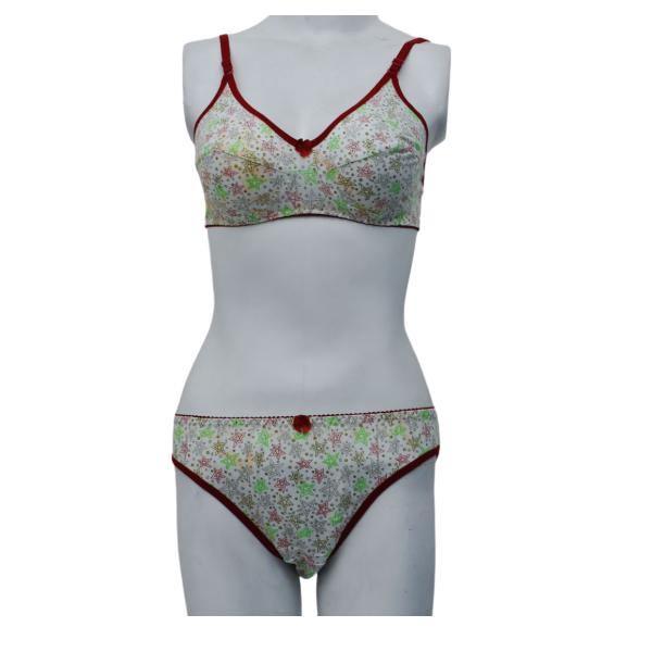 Twinkling Rosy Bra Panty Set