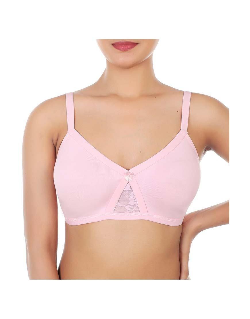 Wire-free Super Support Bra With Touch Of Lace