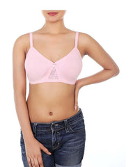 Wire-free Super Support Bra With Touch Of Lace