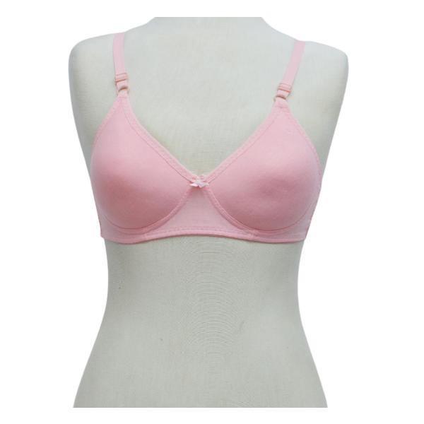 Wirefree Padded Bra Classic Matching Bra Best Cotton Bra for Everyday Comfy Bra
