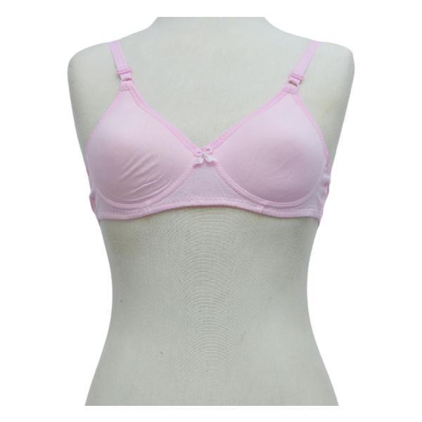 Wirefree Padded Bra Classic Matching Bra Best Cotton Bra for Everyday Comfy Bra