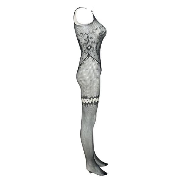 Women's Lingerie Bodystocking | Full Net Semi Transparent Bodystocking