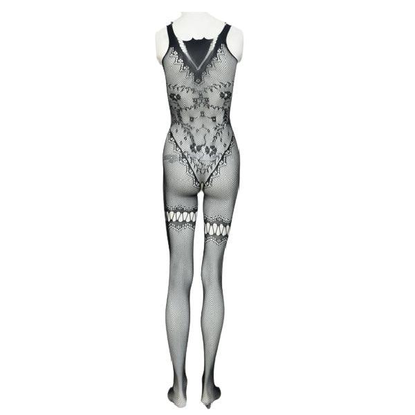 Women's Lingerie Bodystocking | Full Net Semi Transparent Bodystocking