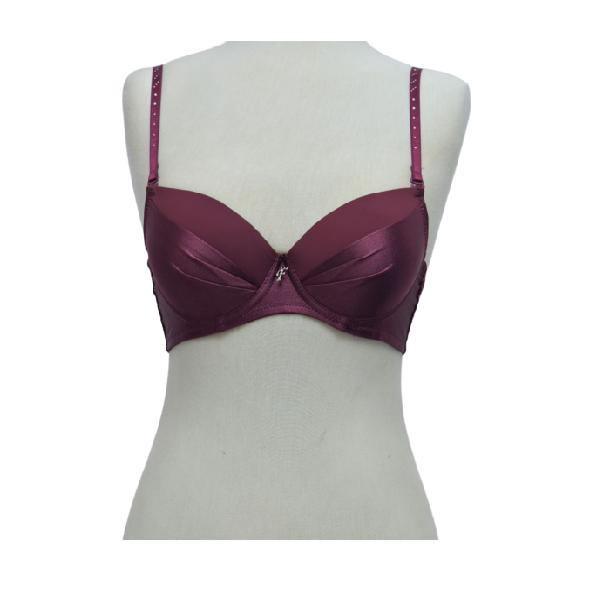 Women's plus size bra and panty sets Glossy Party Bra