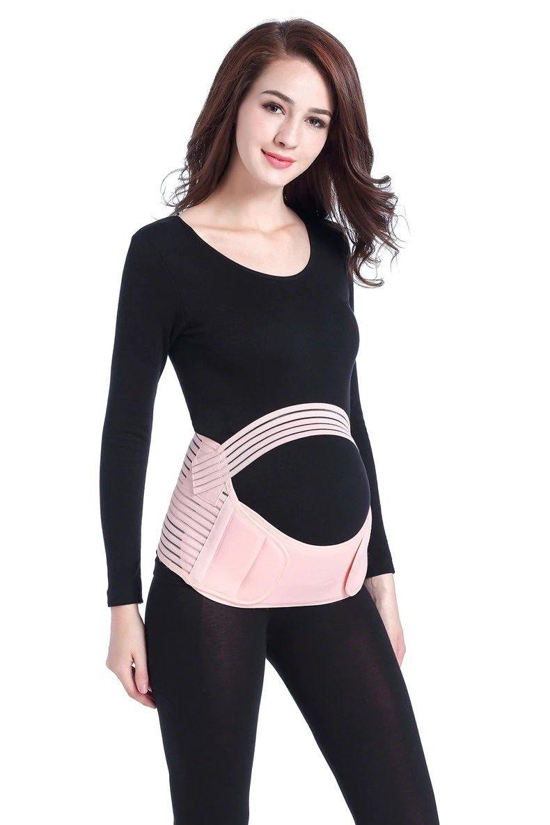 Fashion Postpartum Belly Band& Support New After Pregnancy Belt Maternity  Bandage Pregnant Women Shapewear Reducers Free Size Skin(#Skin)