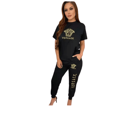 Womens Sportwear 2 Pcs Stylish Track Suit Gym Wear for Ladies